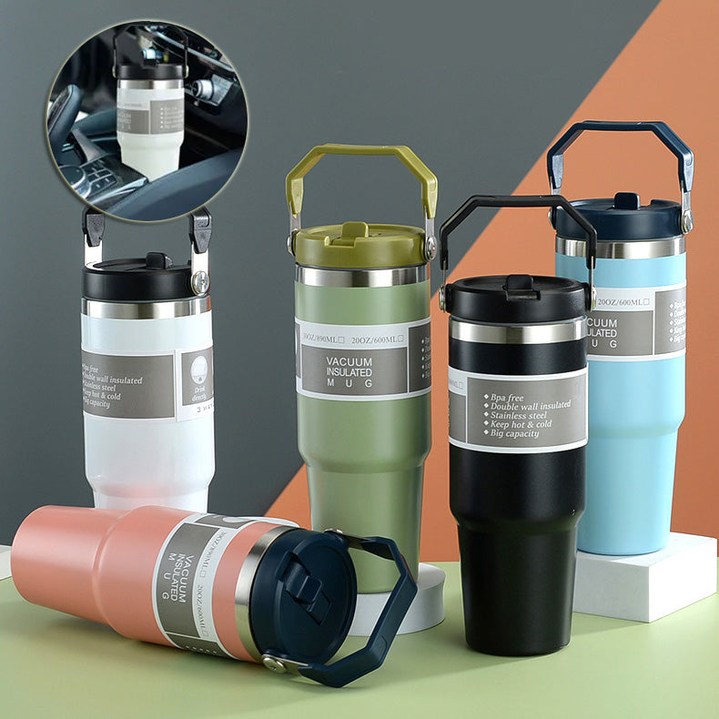Portable Car Cup Stainless Steel Cup
