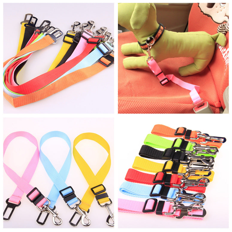 Adjustable Polyester Dog Strap Seat Belt