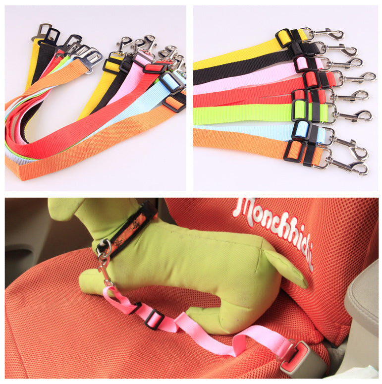 Adjustable Polyester Dog Strap Seat Belt
