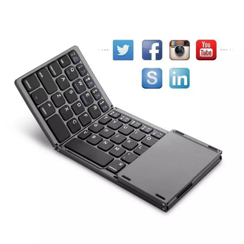 Folding Mini Keyboard Wireless Bluetooth