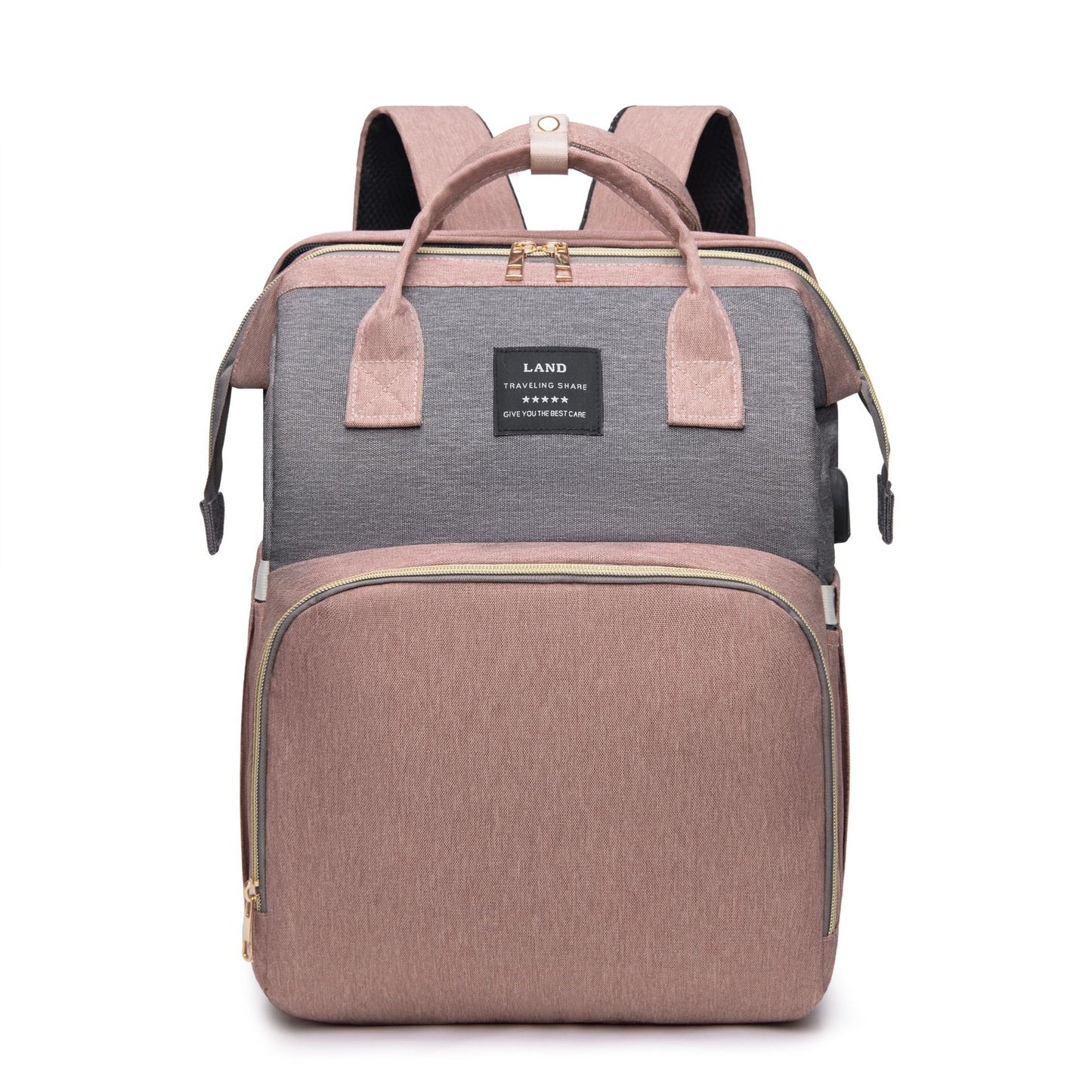 New Mommy Baby Crib Backpack Large Capacity Insulated Bag