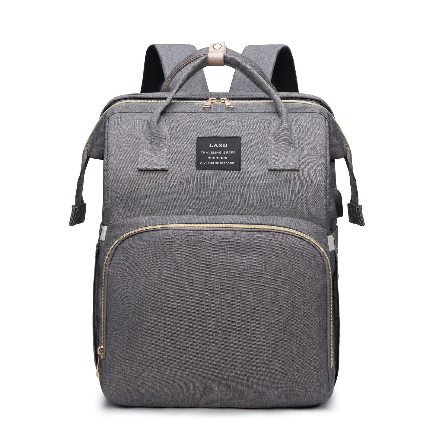 New Mommy Baby Crib Backpack Large Capacity Insulated Bag