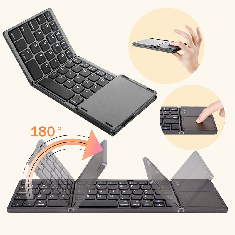 Folding Mini Keyboard Wireless Bluetooth