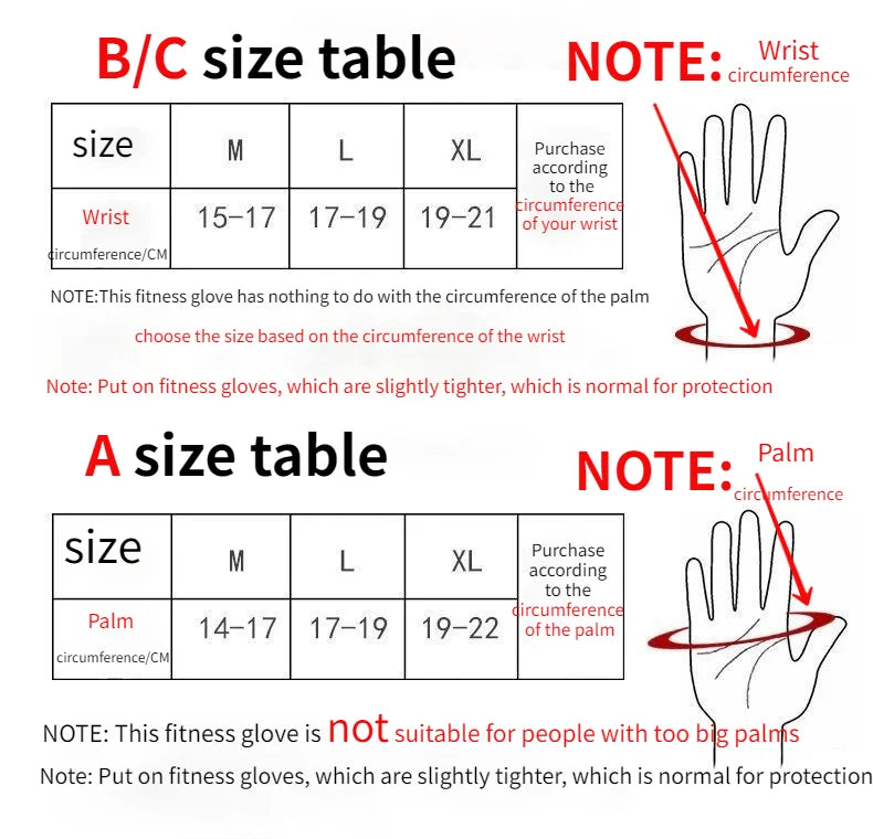 1 Pairs Weightlifting Training Gloves for Men Women