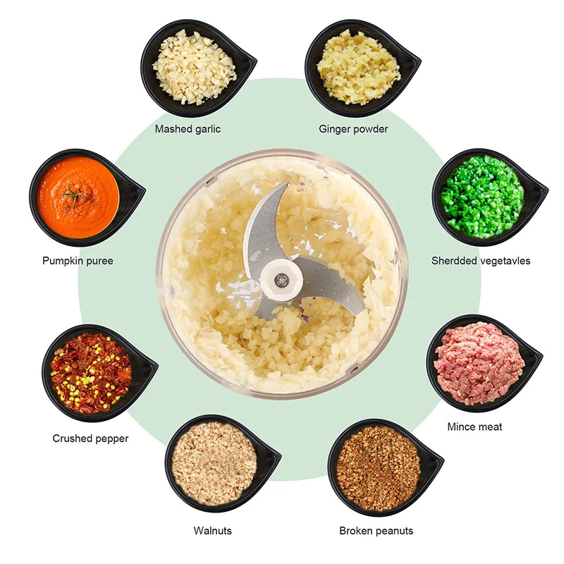 Electric Food Chopper kitchen gadget