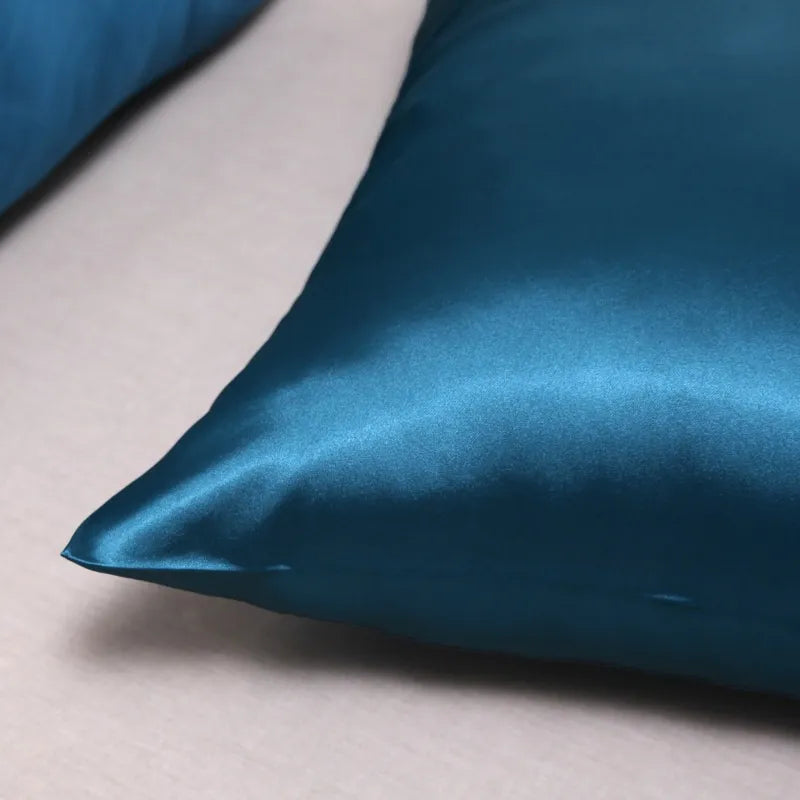 Pillow Cover Silky Satin Pillow Case Comfortable