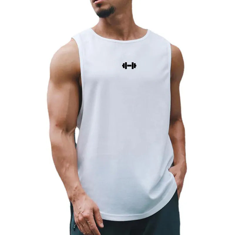 Tank Top Men's Gym Fitness Training Quick Dry Silm Fit Sleeveless Shirts