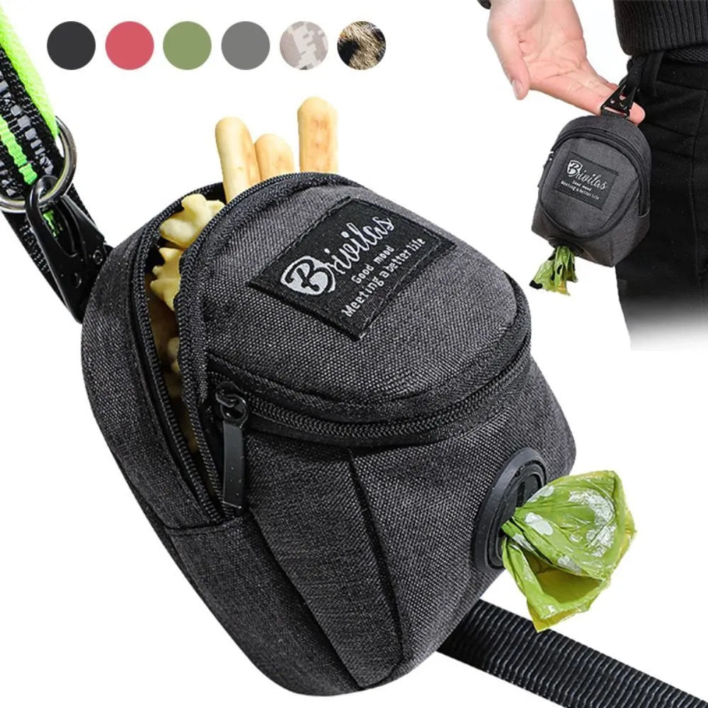 Portable Dog Training Treat Bag, Waist Bag, Dog Poop Bag