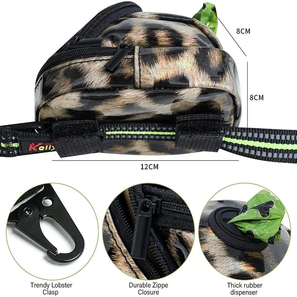 Portable Dog Training Treat Bag, Waist Bag, Dog Poop Bag