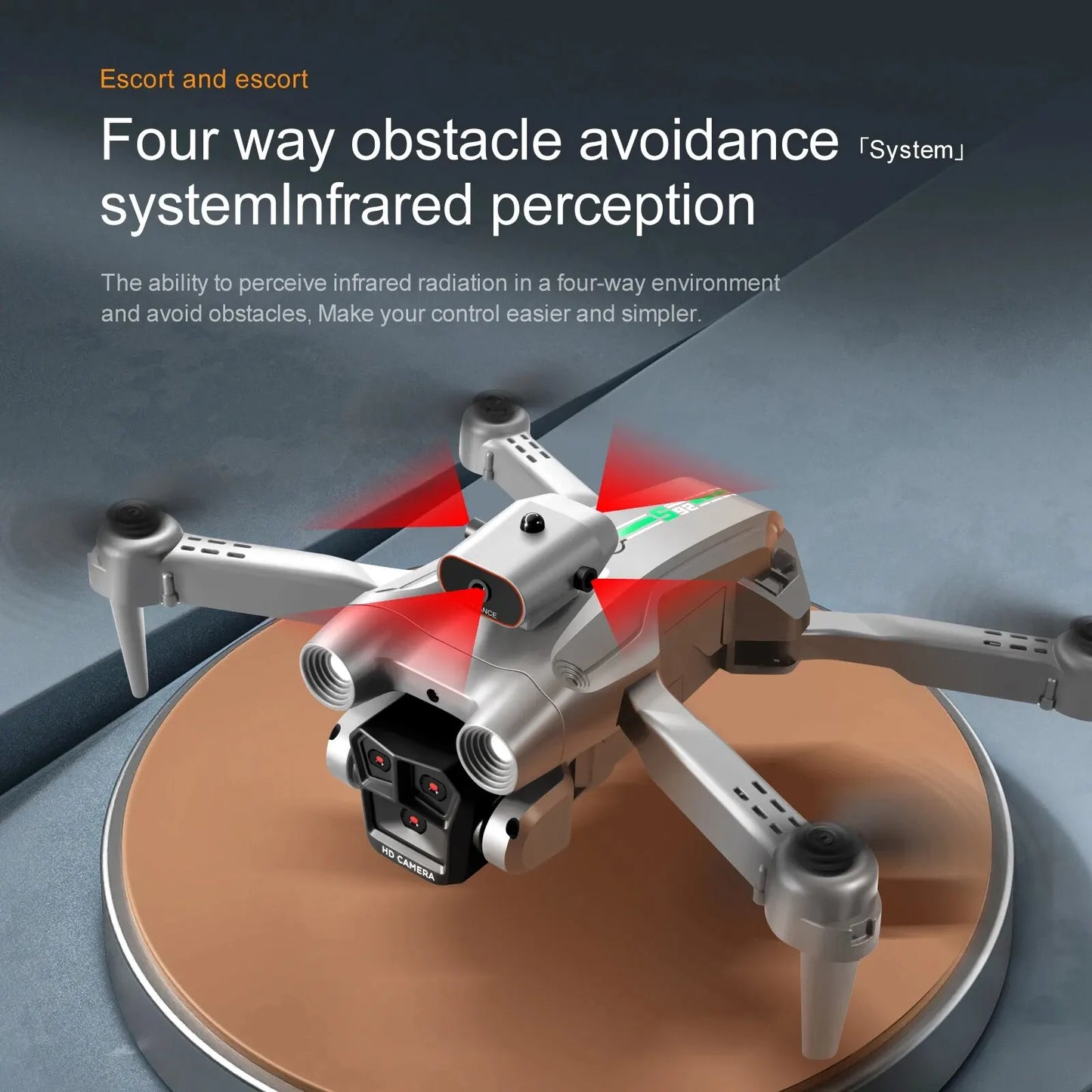 S92 HD 4K Drone with High Grip, Foldable
