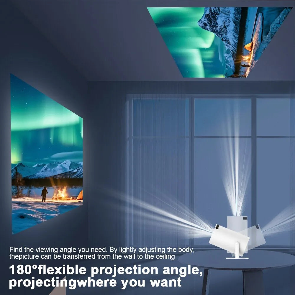 Projector 4K Android 11 Dual Wifi6 1080P