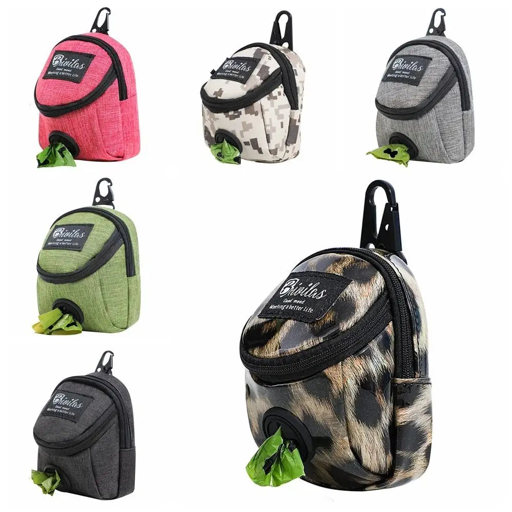 Portable Dog Training Treat Bag, Waist Bag, Dog Poop Bag