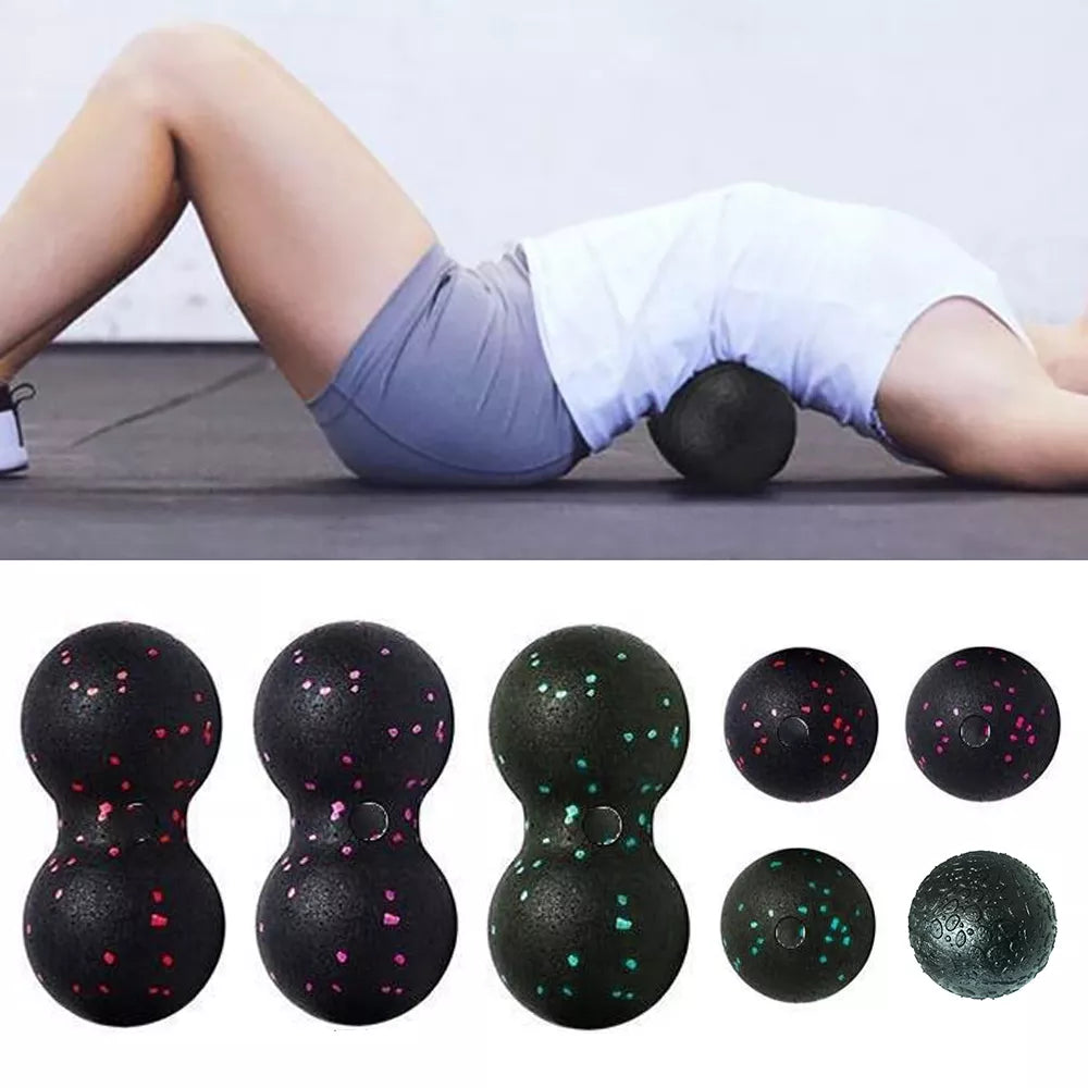 Ball Peanut Massage Ball High Density Lightweight Fitness Exercise Relieve Pain
