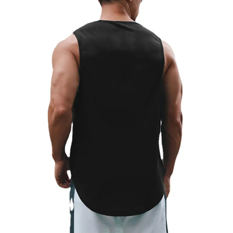 Tank Top Men's Gym Fitness Training Quick Dry Silm Fit Sleeveless Shirts
