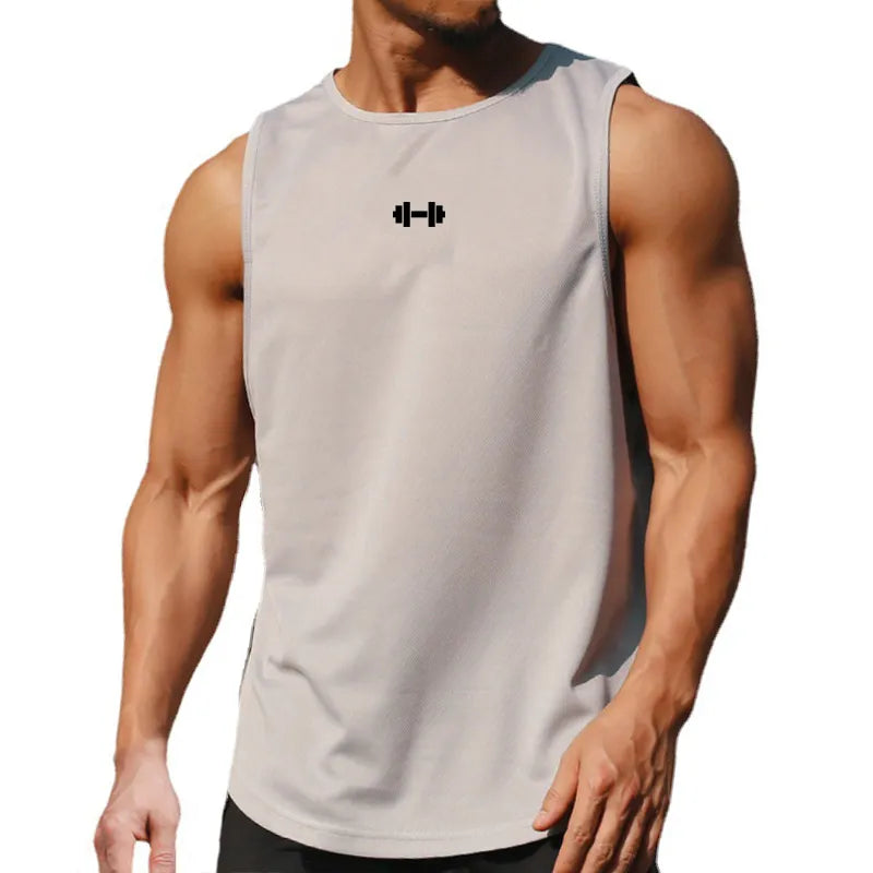 Tank Top Men's Gym Fitness Training Quick Dry Silm Fit Sleeveless Shirts
