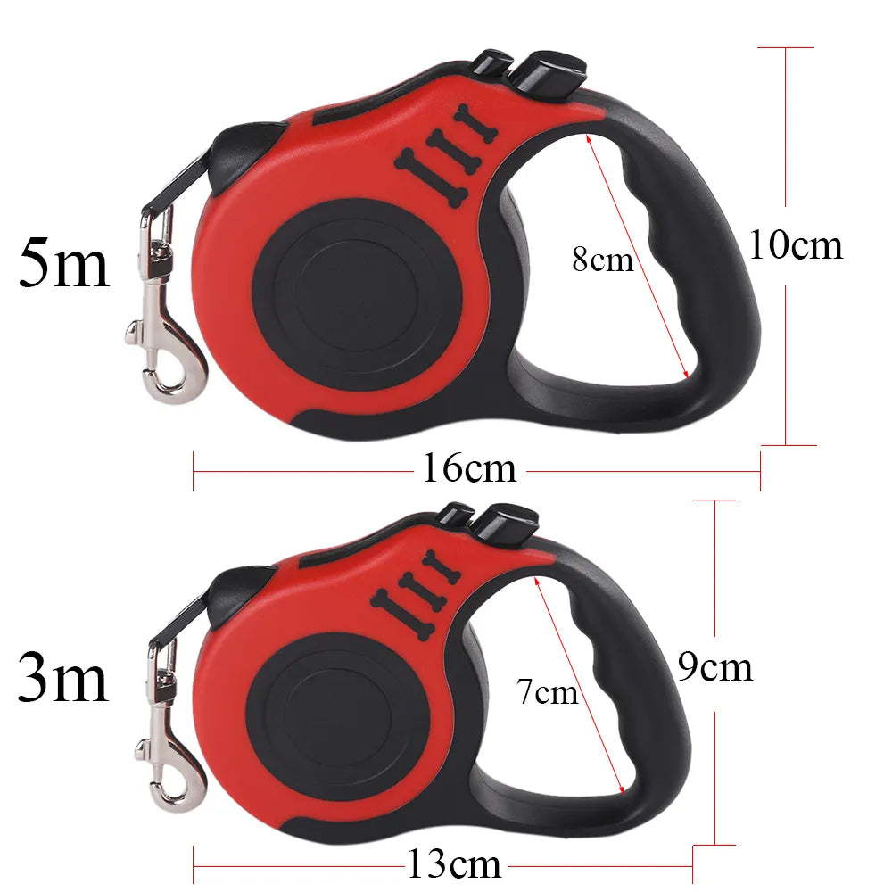 Automatic Retractable Durable Nylon Dog Leash