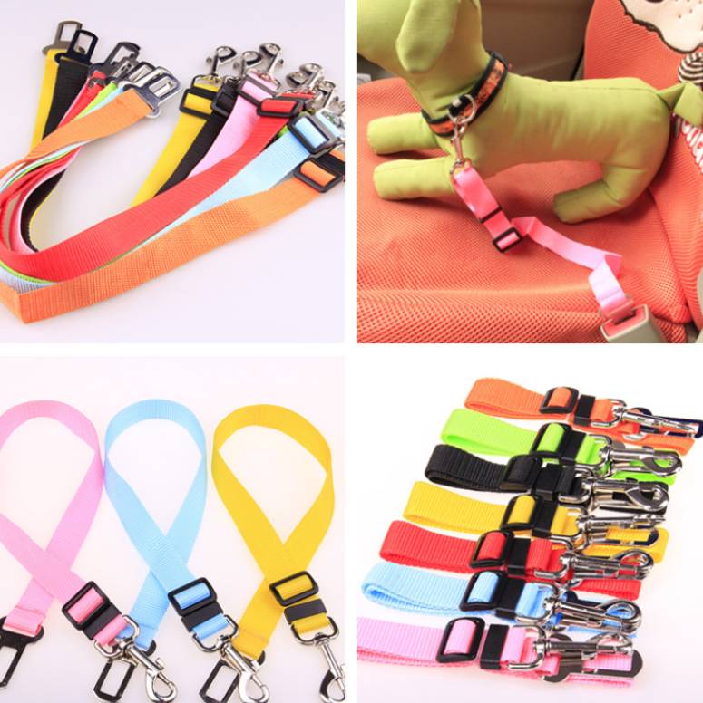 Adjustable Polyester Dog Strap Seat Belt