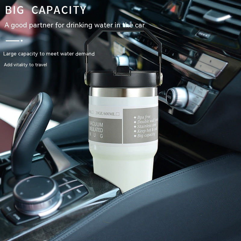 Portable Car Cup Stainless Steel Cup