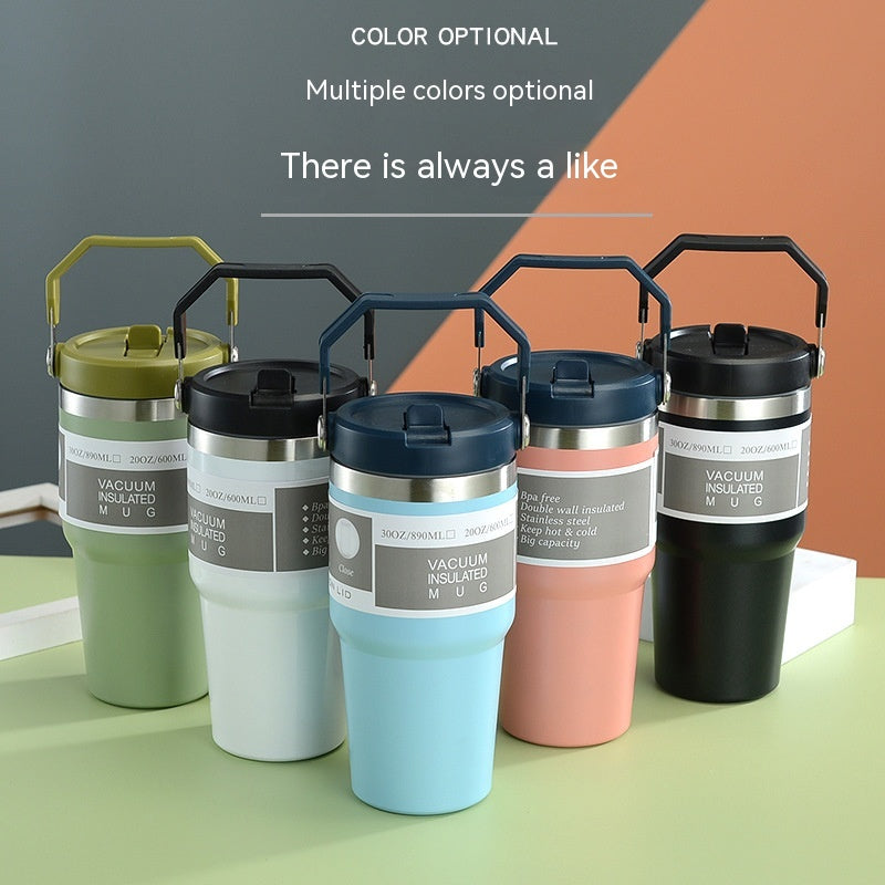 Portable Car Cup Stainless Steel Cup