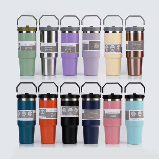 Portable Car Cup Stainless Steel Cup