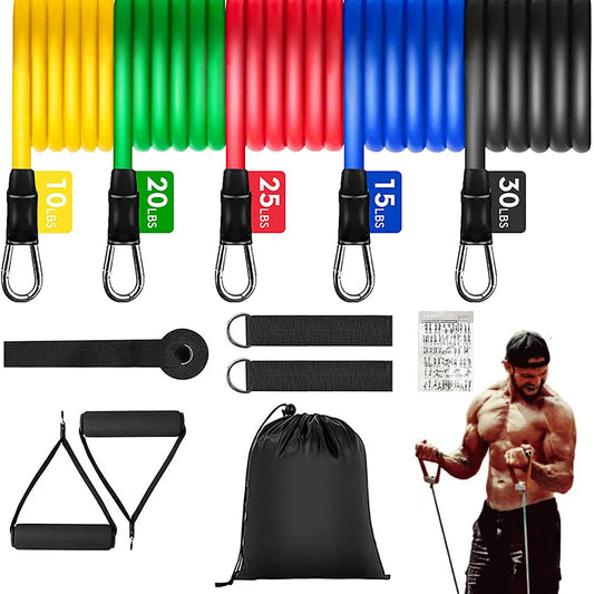 Resistance Bands Set Home Gym Equipment Professional Weight Training Fitness