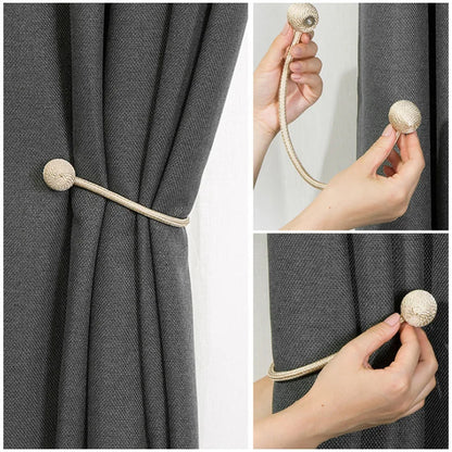 2Pcs Magnetic Curtain Tieback High Quality Clip