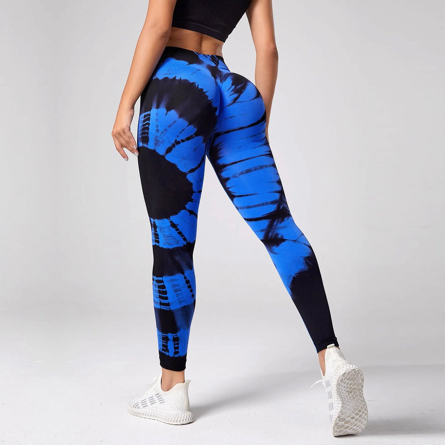New Tie-Dye high waisted, Booty lifting Seamless Sports Leggings for Women