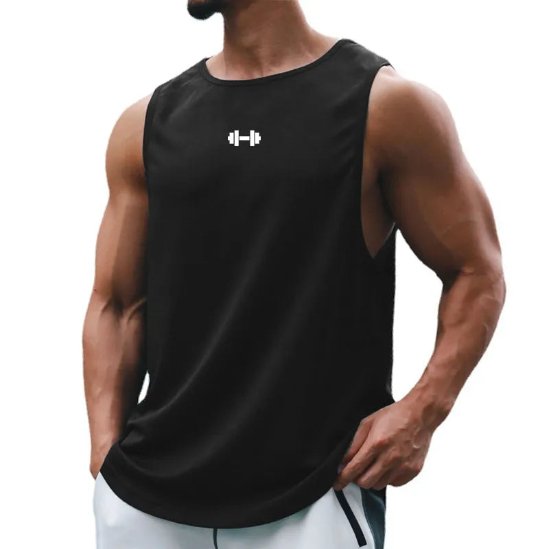 Tank Top Men's Gym Fitness Training Quick Dry Silm Fit Sleeveless Shirts