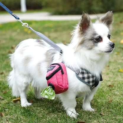 Portable Dog Training Treat Bag, Waist Bag, Dog Poop Bag