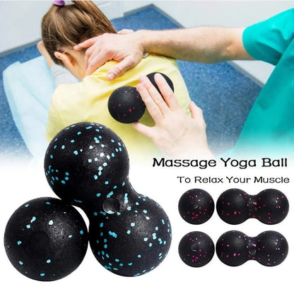 Ball Peanut Massage Ball High Density Lightweight Fitness Exercise Relieve Pain